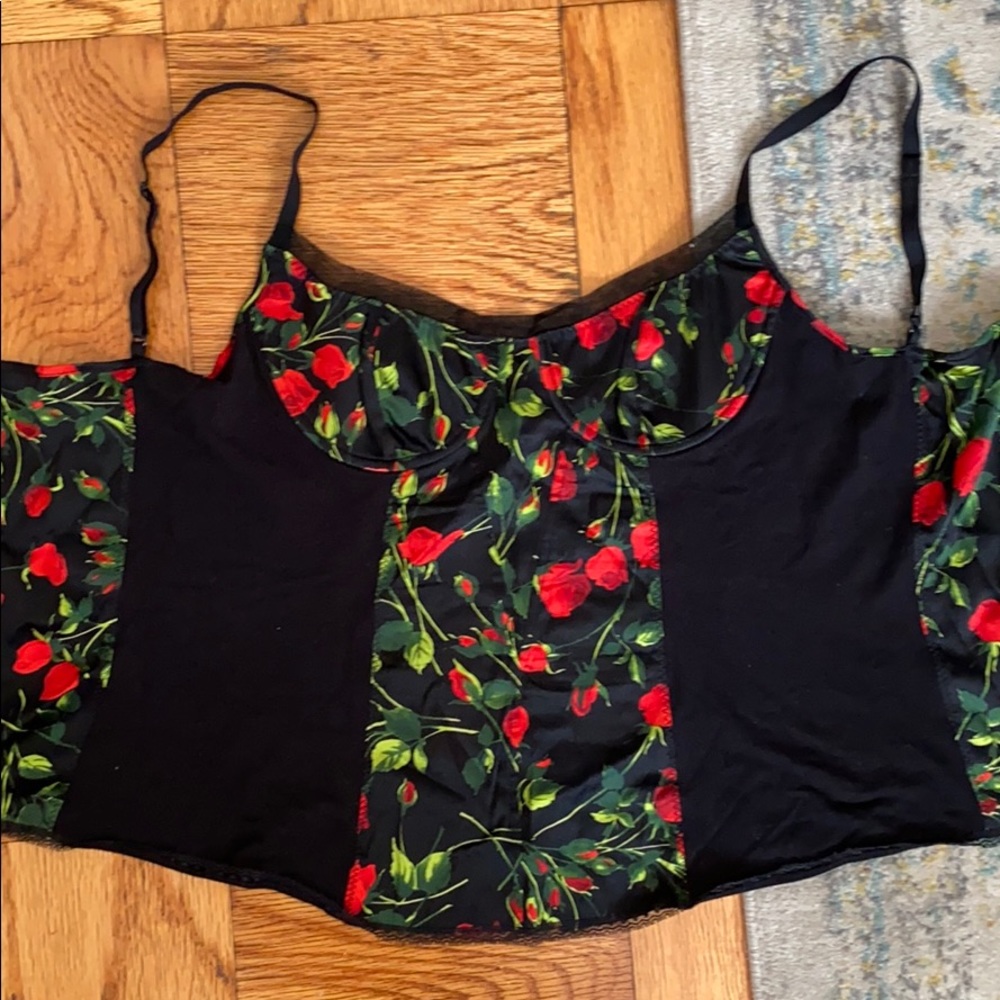 D&G Floral Corset